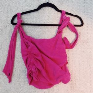 Purple free people top